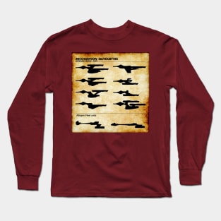 Starship Silhouettes Long Sleeve T-Shirt